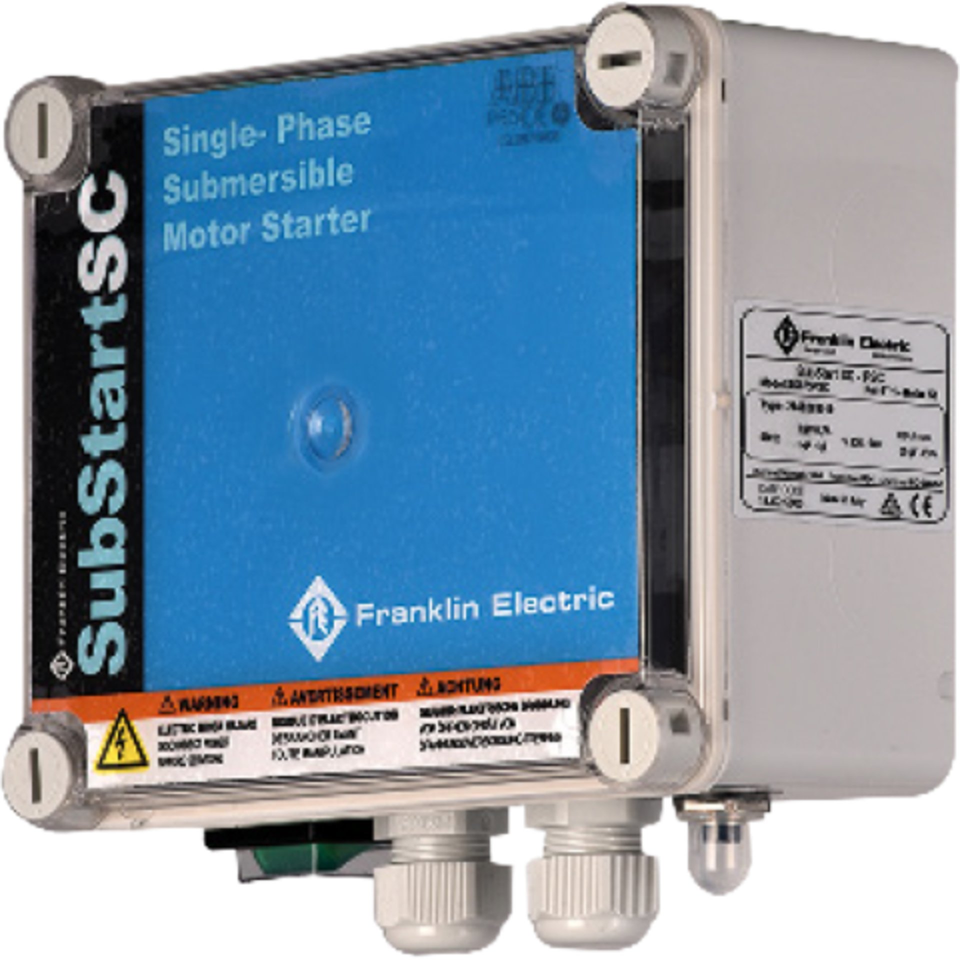 EWU Aqua Franklin Kontrollbox SubStart SC 1,5 kW Produktbild img1 L