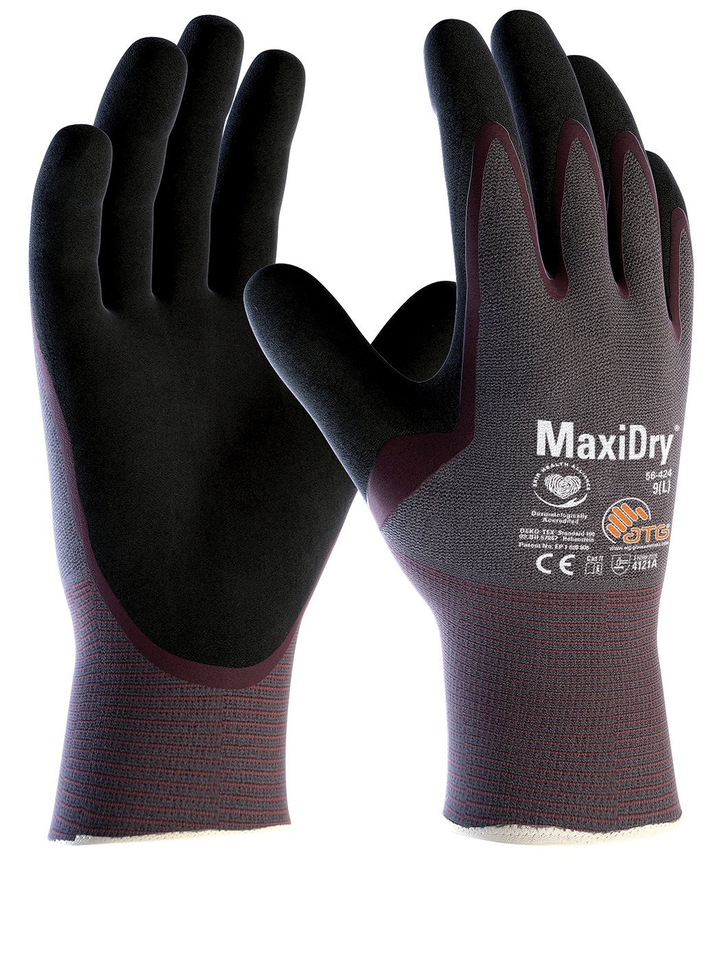 ATG MaxiDry® Nylon-Strickhandschuhe (56-424) Typ: 2371 Produktbild img1 L