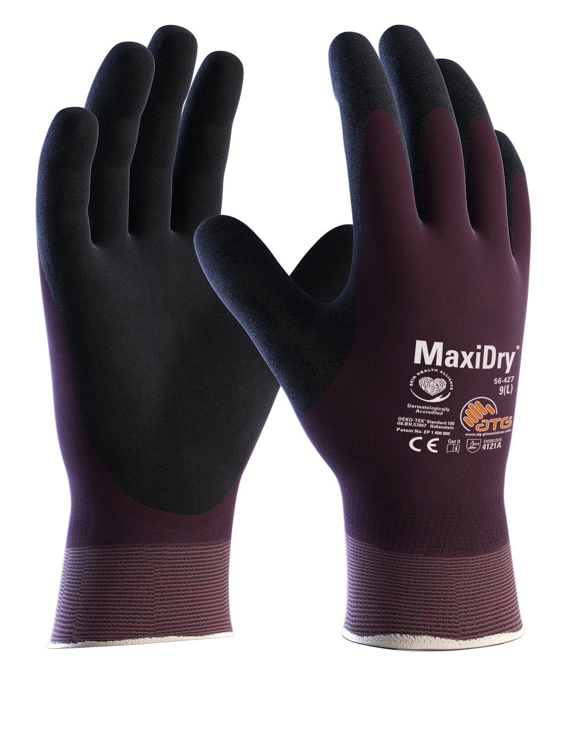 ATG MaxiDry® Nylon-Strickhandschuhe (56-427) Typ: 2374 Produktbild img1 L