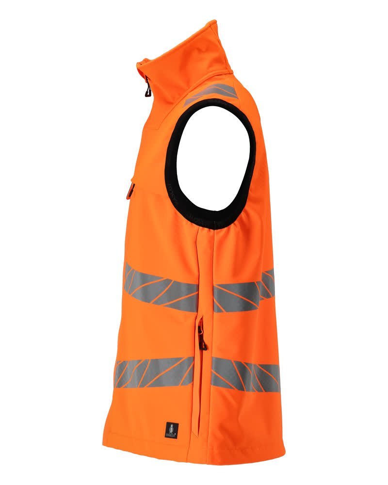 Soft Shell Weste Weste Größe L, hi-vis orange Produktbild img2 L