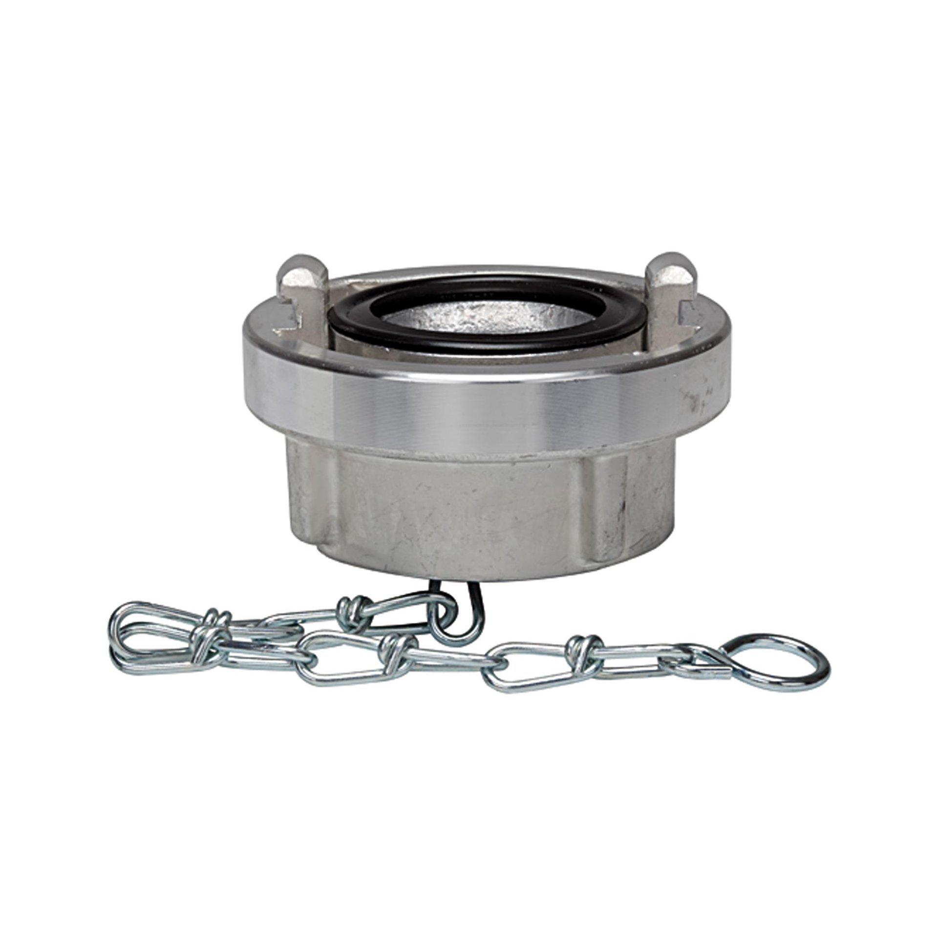 RIEGLER Storz-Blindkupplung, Kette, Alu, Storz-Größe 75-B, KA 89 mm Produktbild img1 L