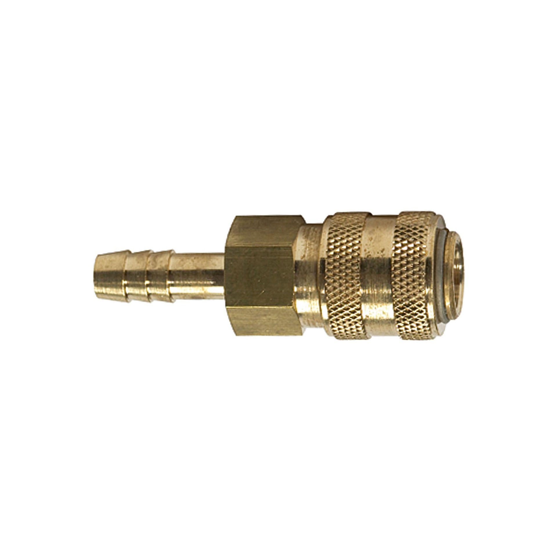 RIEGLER Schnellverschlusskupplung NW 5 »connect line«, MS blank, Tülle LW 9 Produktbild img1 L