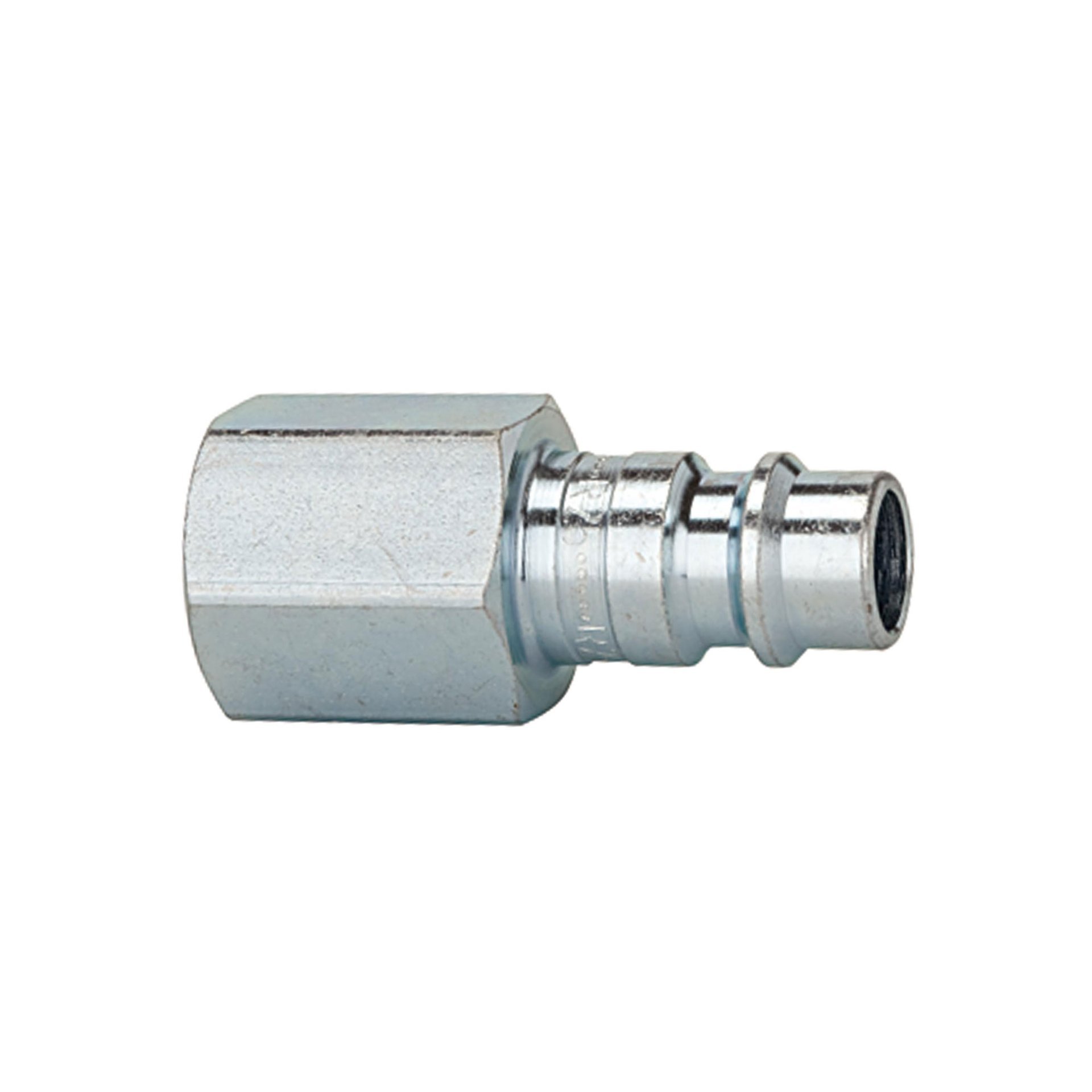 RIEGLER Nippel für Kupplungen  NW7,2-7,8, Stahl gehärtet/verzinkt , G 1/8 IG, 0- 35 Produktbild img1 L