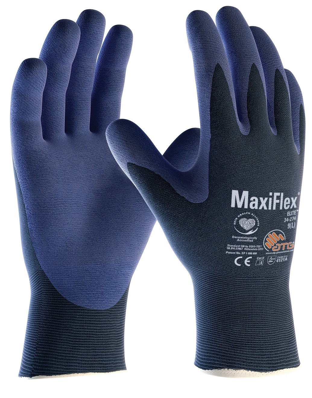 ATG MaxiFlex® Elite™ Nylon-Strickhandschuhe (34-274) Typ: 2443 Produktbild img1 L