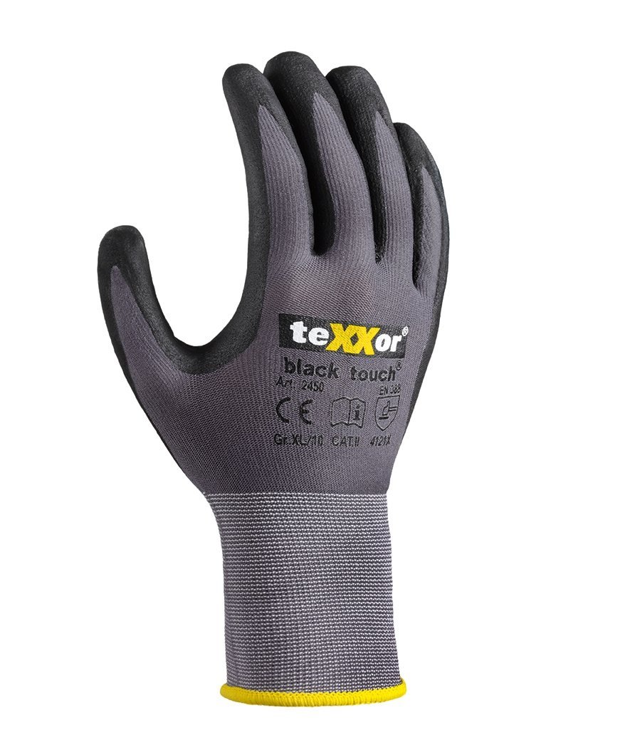 teXXor Nylon-Strickhandschuhe black touch® Nr.: 2450 Produktbild img1 L