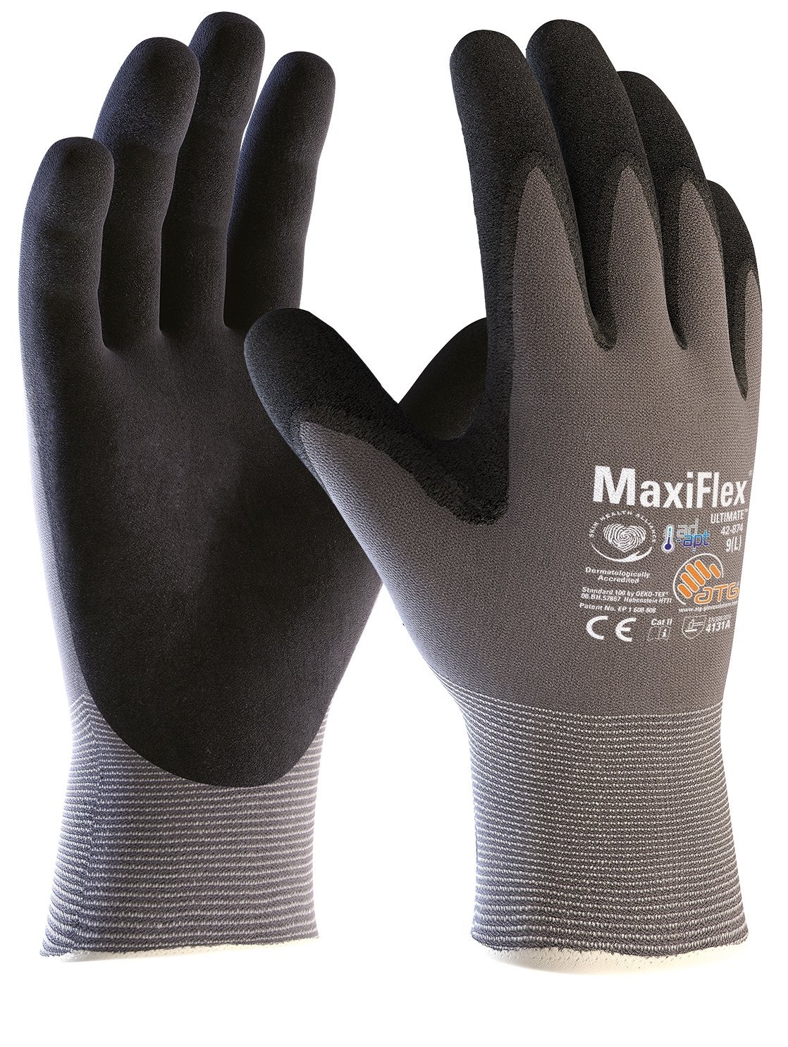 ATG MaxiFlex® Ultimate™ AD-APT® Nylon-Strickhandschuh (42-874) Typ: 2455 Produktbild img1 L