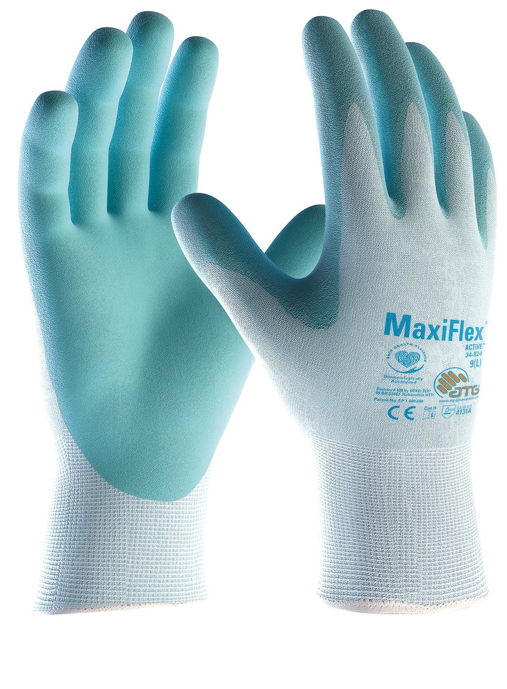 ATG MaxiFlex® Active™ Nylon-Strickhandschuh (34-824) Typ: 2460 Produktbild img1 L