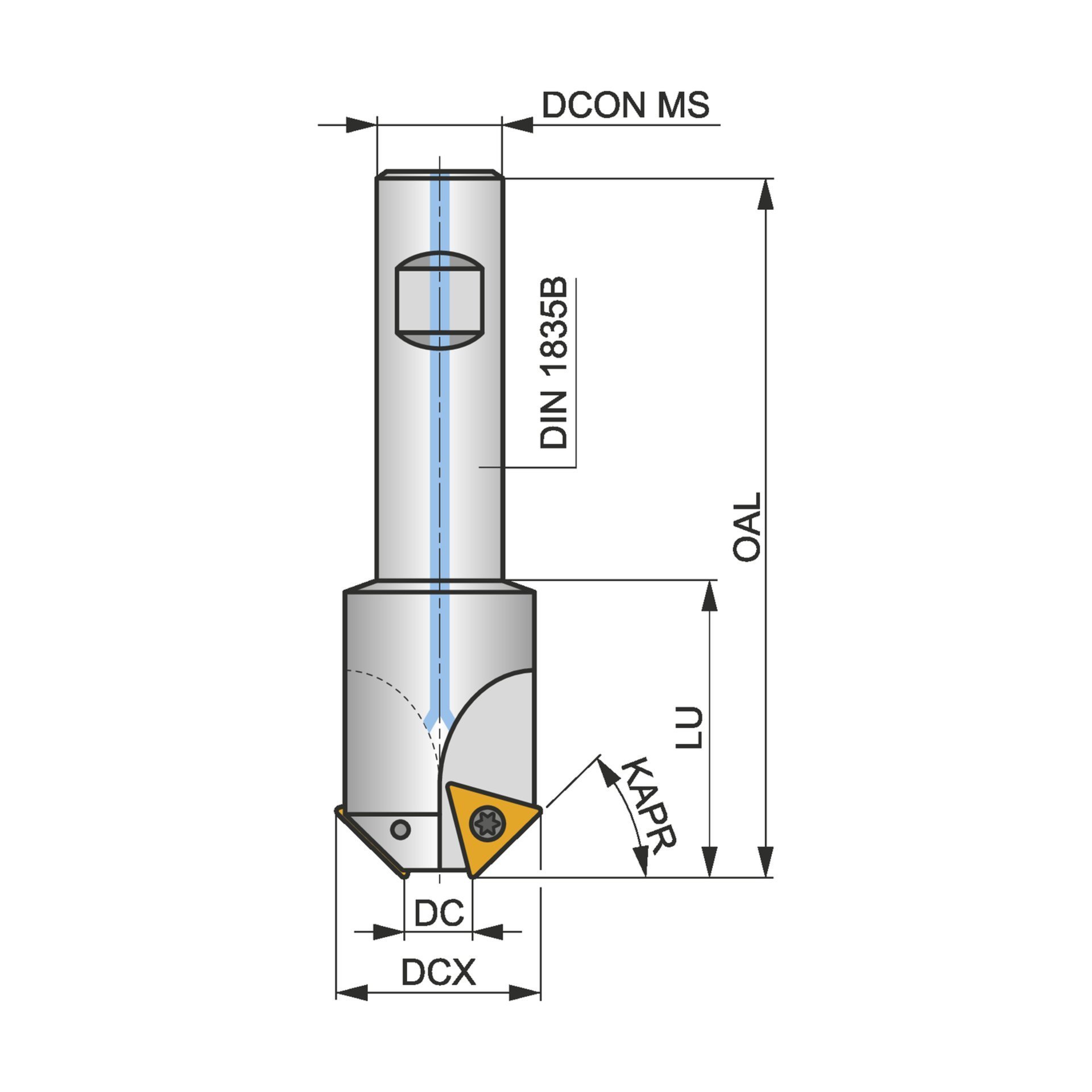 Dormer Pramet Schaftfräser - Entgraten 2516 Produktbild img4 L