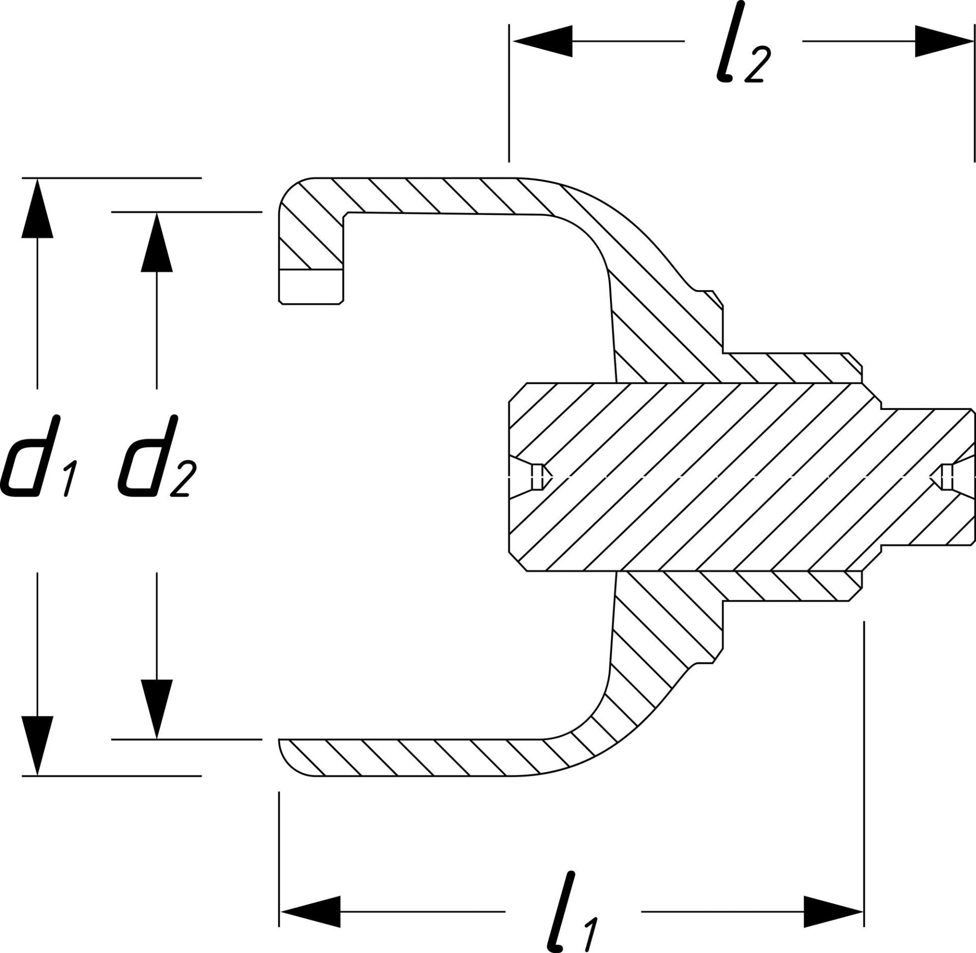 Nabenabzieher Hochdruckpumpe VAG 2517-1 ∙ 50 mm Produktbild img6 L