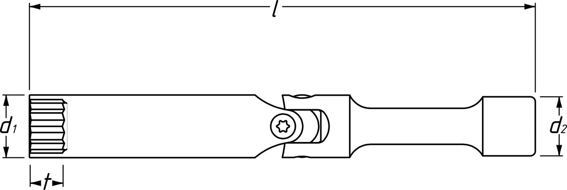 HAZET Glühkerzen Schlüssel 4760-2 ∙ 3/8 Zoll (10 mm) Vierkant hohl ∙ Außen Sechskant Profil ∙ SW 8 mm ∙ <sup>5</sup>⁄<sub>16</sub>″ Produktbild img5 L