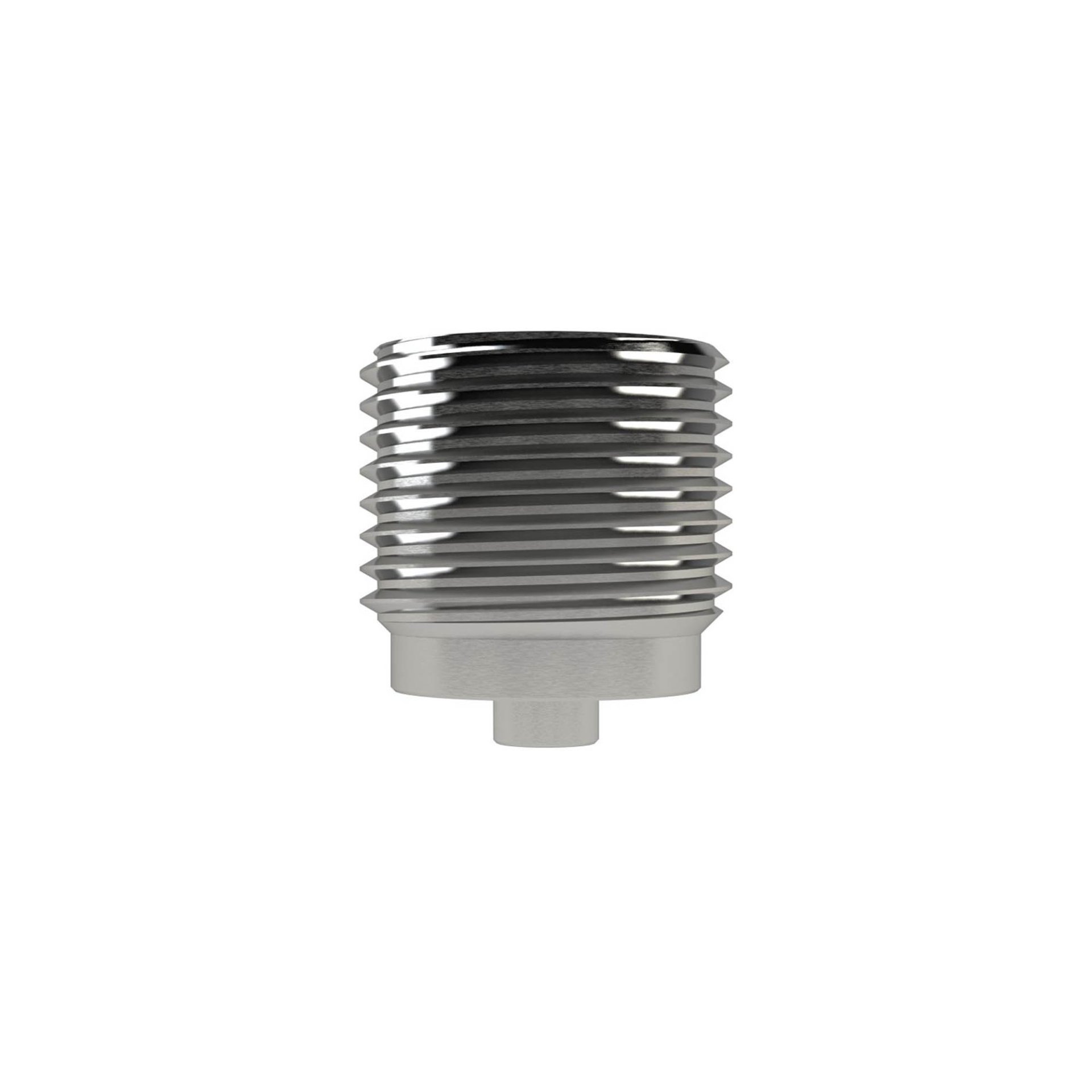 Manometer-Anschlussnippel, selbstdichtend, ES, G 1/2 AG,G 1/4 IG Produktbild img4 L