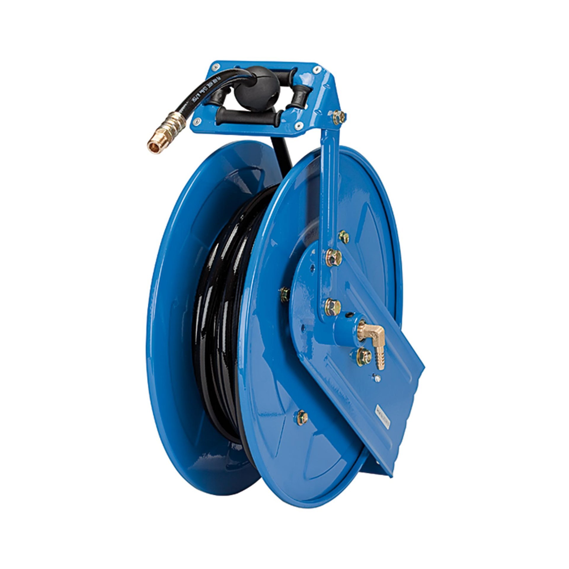 RIEGLER Schlauchaufroller, Druckluft/Wasser, PU-Schl. ø10x6,5, Länge 10 m Produktbild img1 L