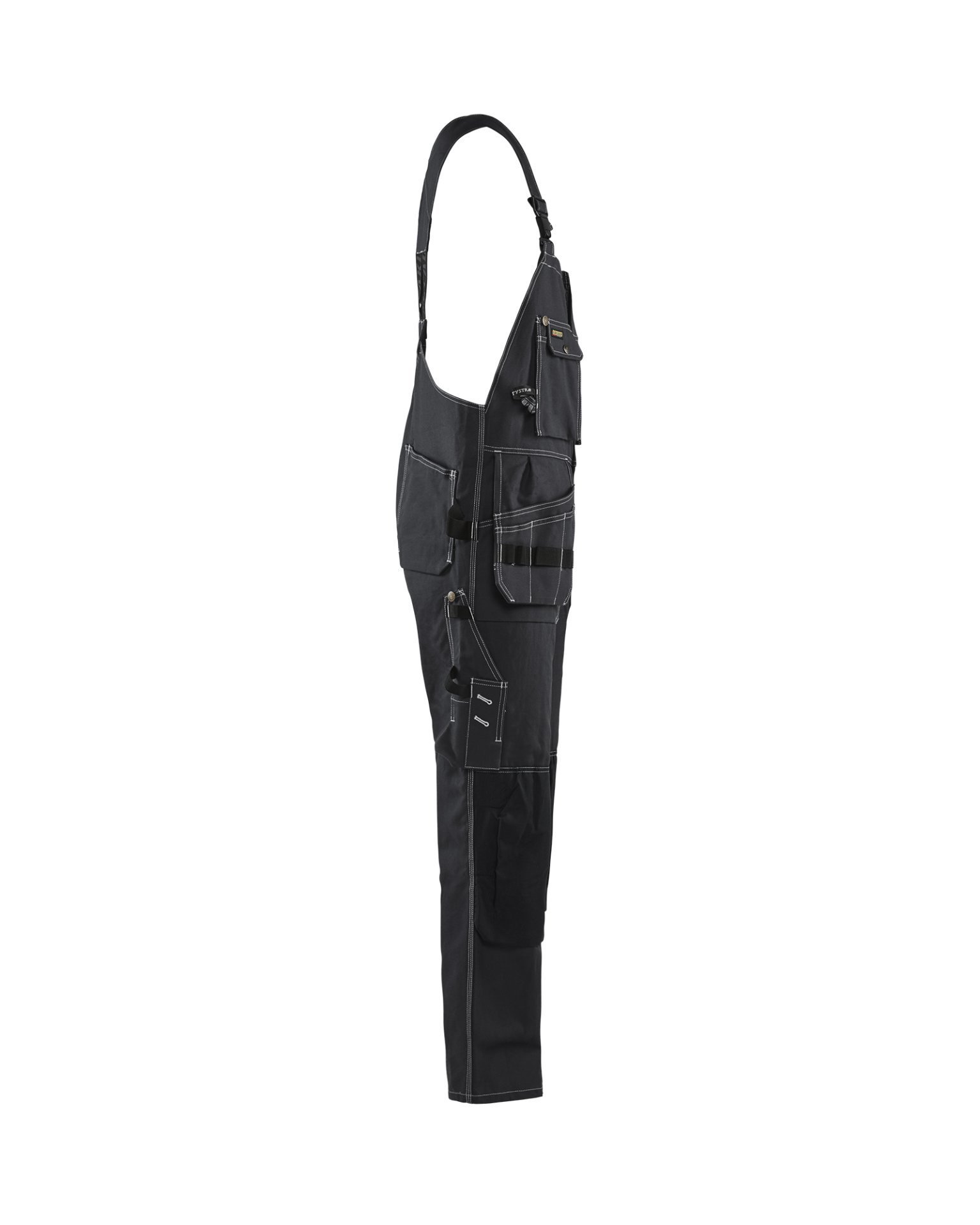 Latzhose Schwarz C56 Produktbild img3 L