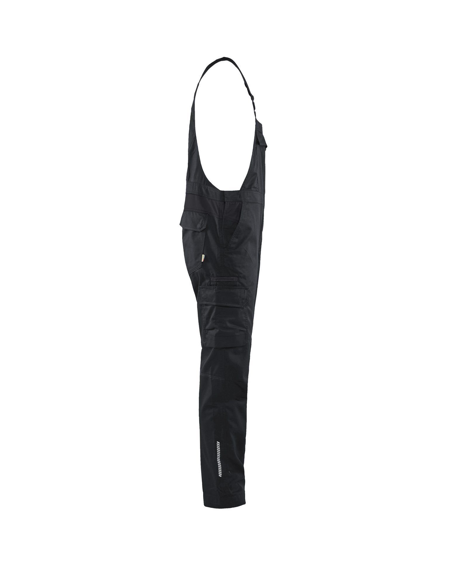 Industrie Latzhose Stretch Schwarz C62 Produktbild img3 L