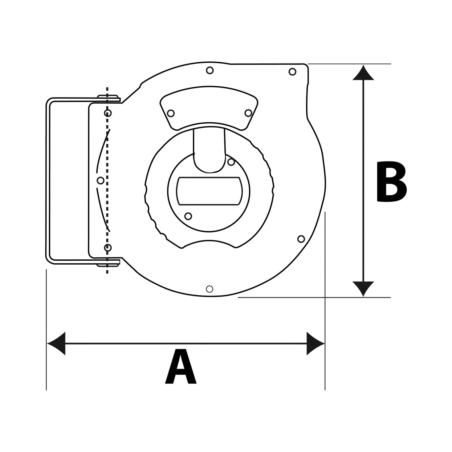 Schlauchaufroller, PU-Schlauch ø 12x8, G 1/4, Schlauchlänge 12 m Produktbild img2 L