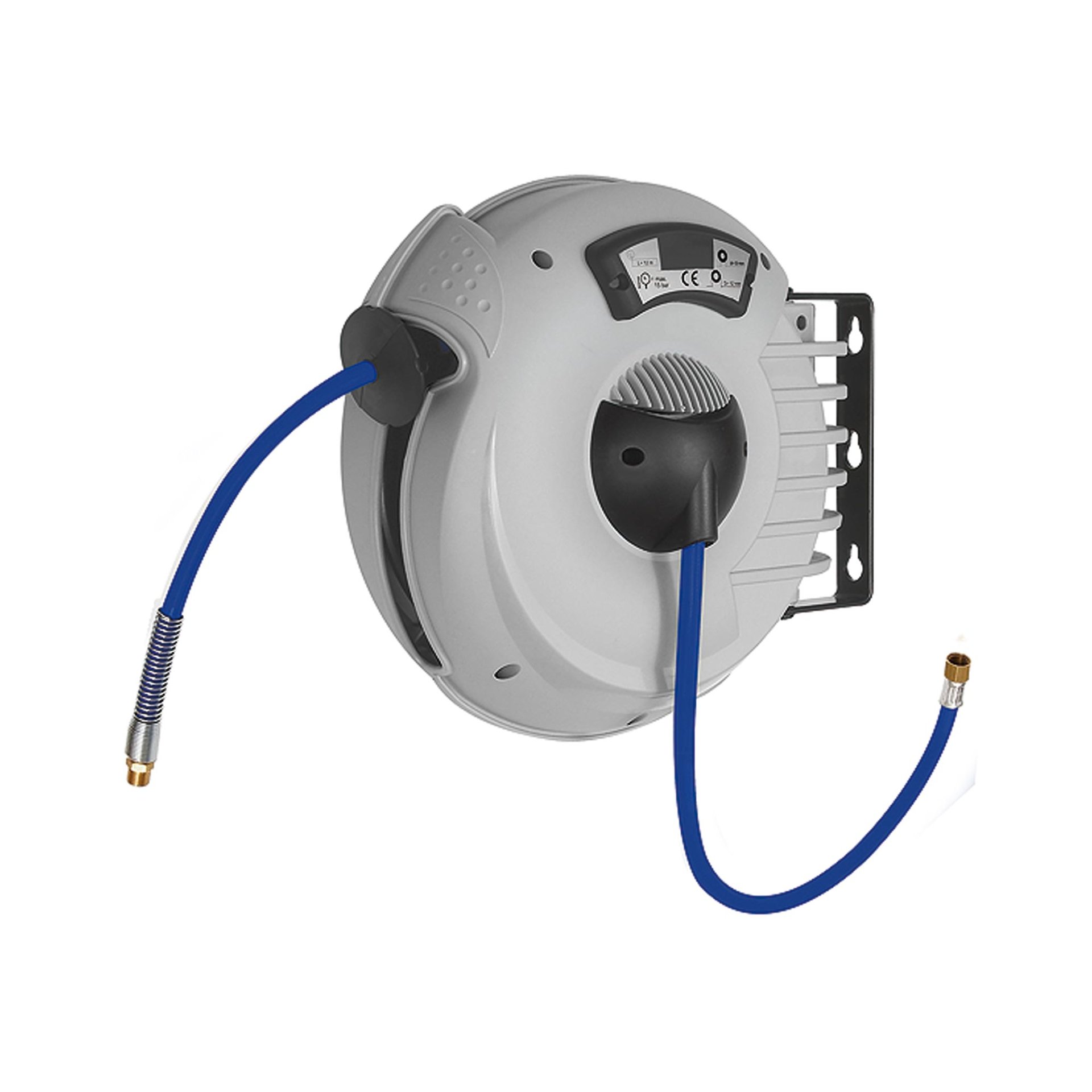 Schlauchaufroller, PU-Schlauch ø 12x8, G 1/4, Schlauchlänge 12 m Produktbild img1 L