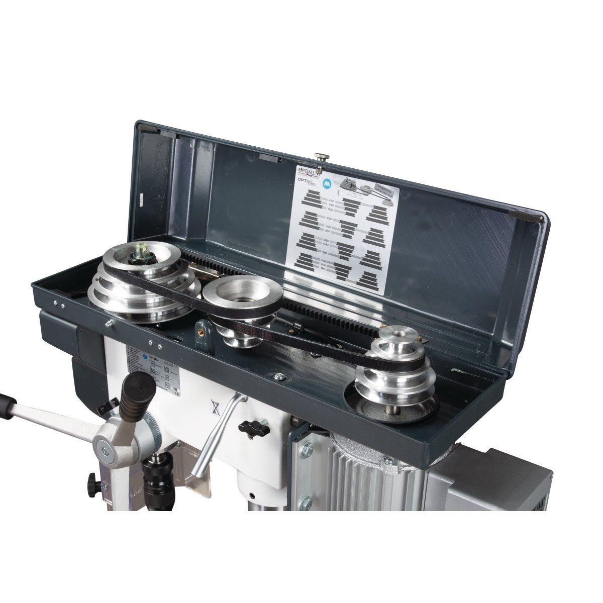 Säulenbohrmaschine Optimum OPTIdrill D 26Pro Aktions Set Produktbild img2 L