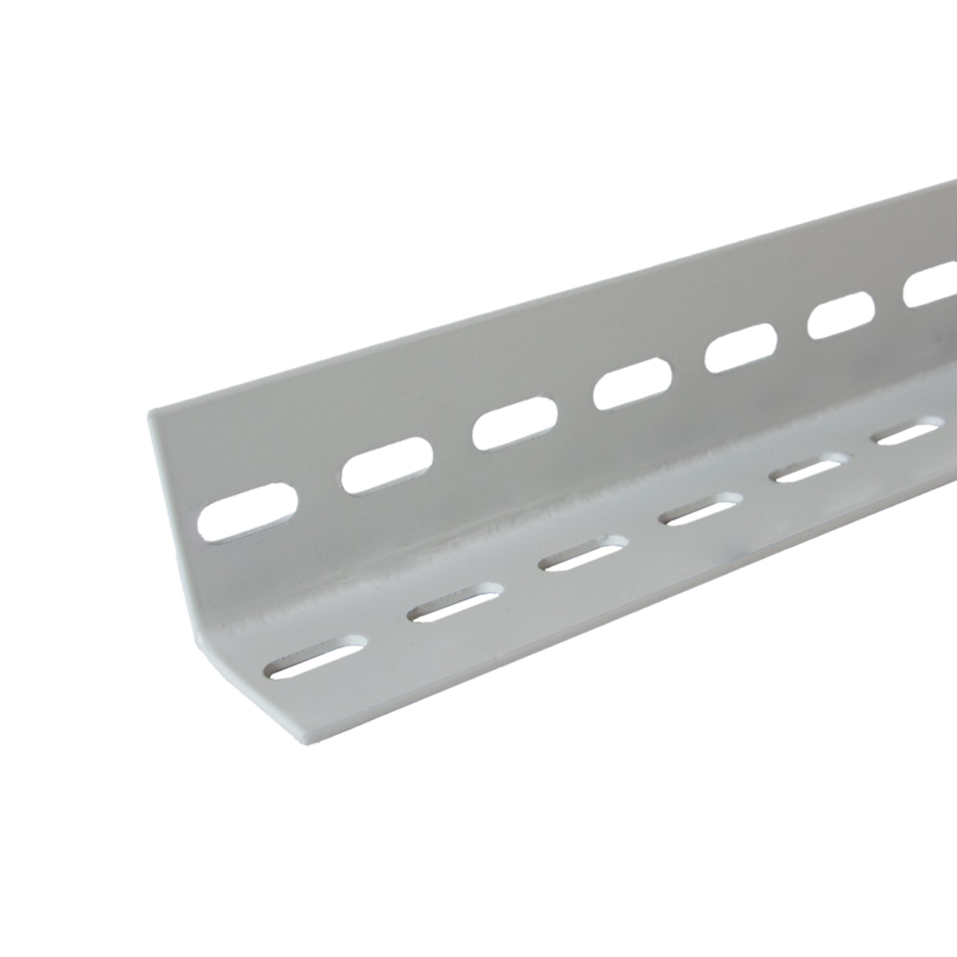 Winkelprofil 40x40x2 mm (HxBxT), 2000 mm, RAL 7035 lichtgrau, schraubbar Produktbild img2 L