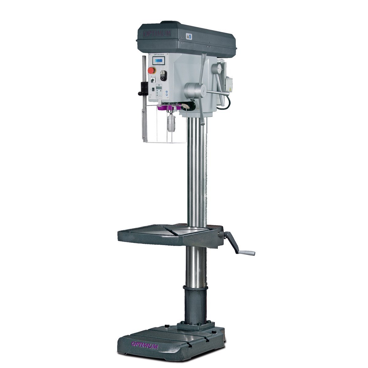 Säulenbohrmaschine Optimum OPTIdrill B 34H Aktions-Set Produktbild img1 L