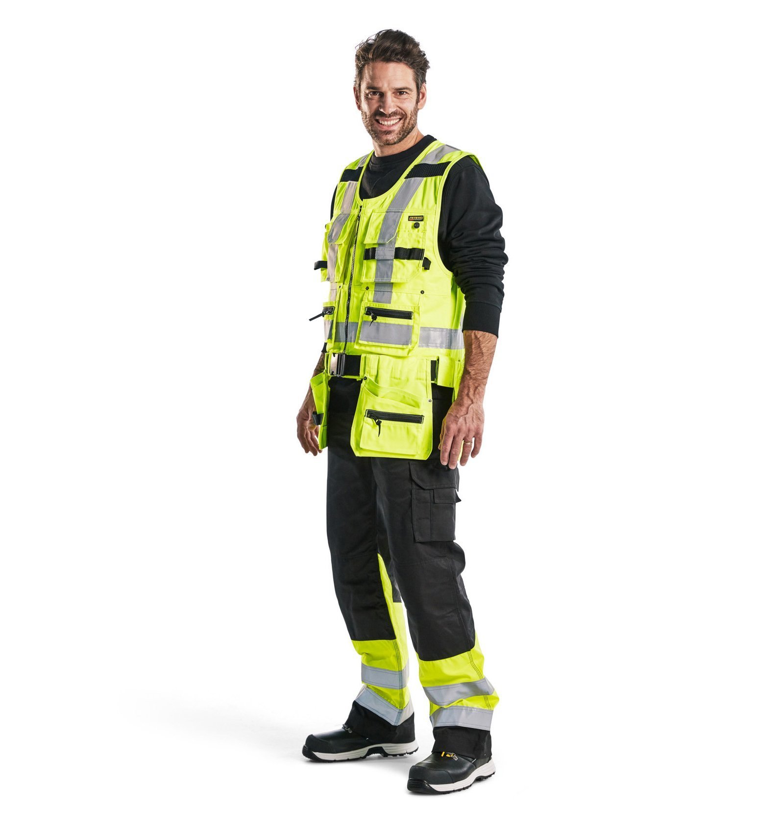 Blakläder High Vis Werkzeug Weste Produktbild img3 L