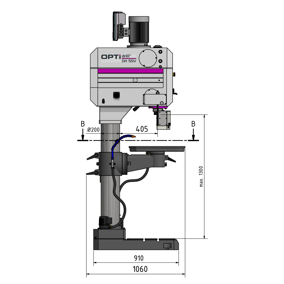 Optimum Getriebebohrmaschine OPTIdrill DH 55G Produktbild img5 L