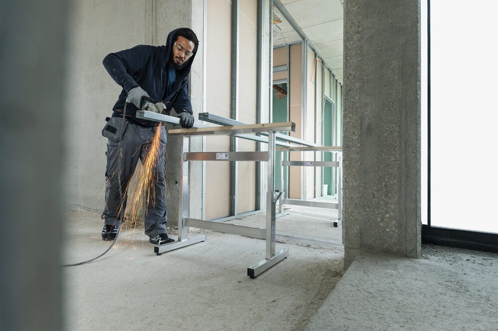 MUNK Arbeitsbock höhenverstellbar 700-1000 mm 0,50 x 0,78 m Produktbild img2 L