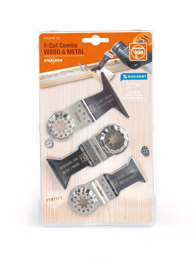 Fein E-Cut Combo Starlock WOOD & METAL, Aufnahme Starlock Produktbild img3 L