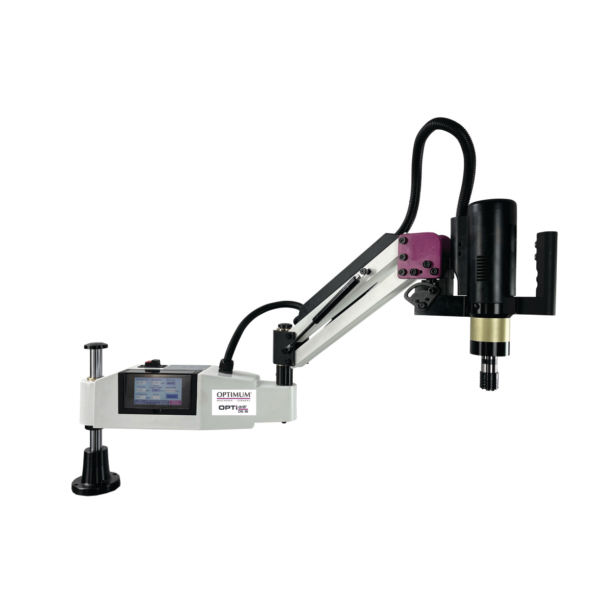 Optimum Servoelektrische Gewindeschneidmaschine OPTIdrill DG 16 Produktbild img1 L