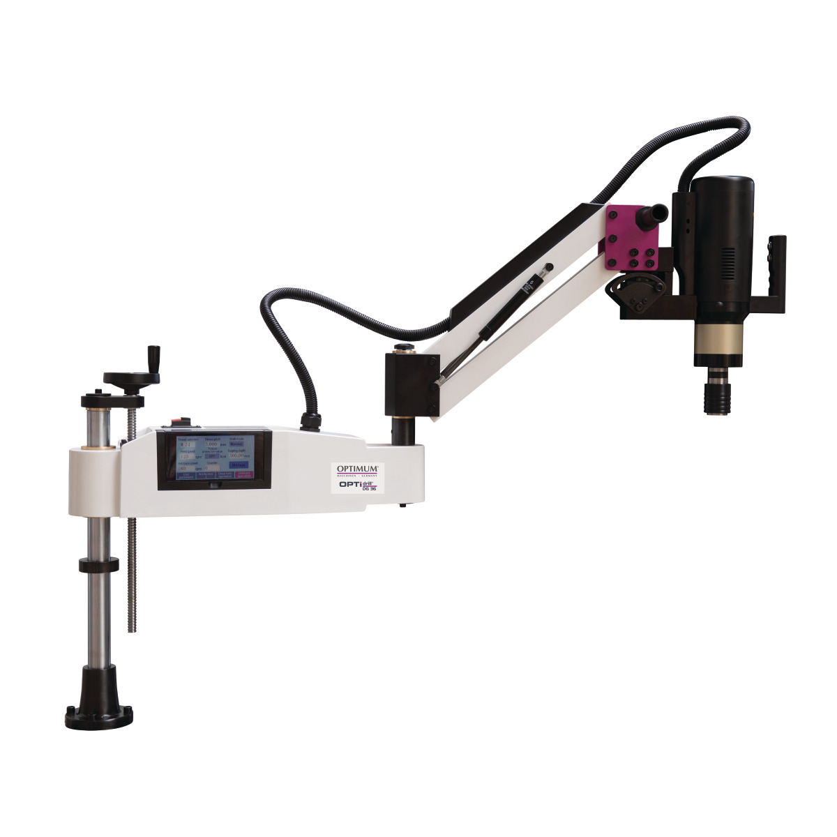 Optimum Servoelektrische Gewindeschneidmaschine OPTIdrill DG 36 Produktbild img1 L