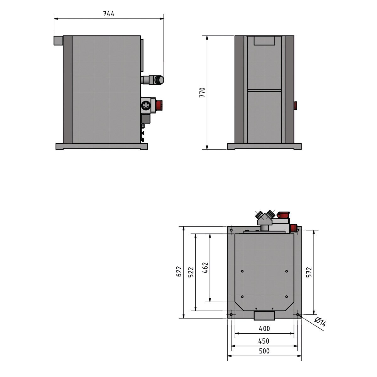 Universalunterbau Optimum GU 5 Produktbild img3 L