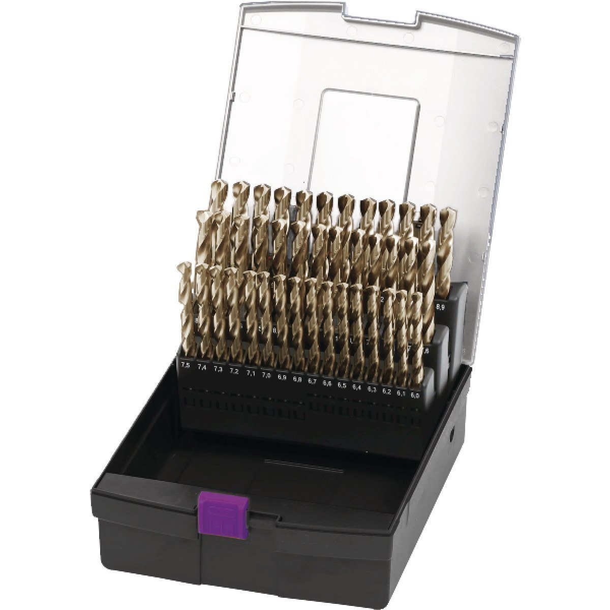 Spiralbohrer-Satz Optimum 41-teilig, 6 - 10 mm (0,1 mm steigend) Produktbild img1 L