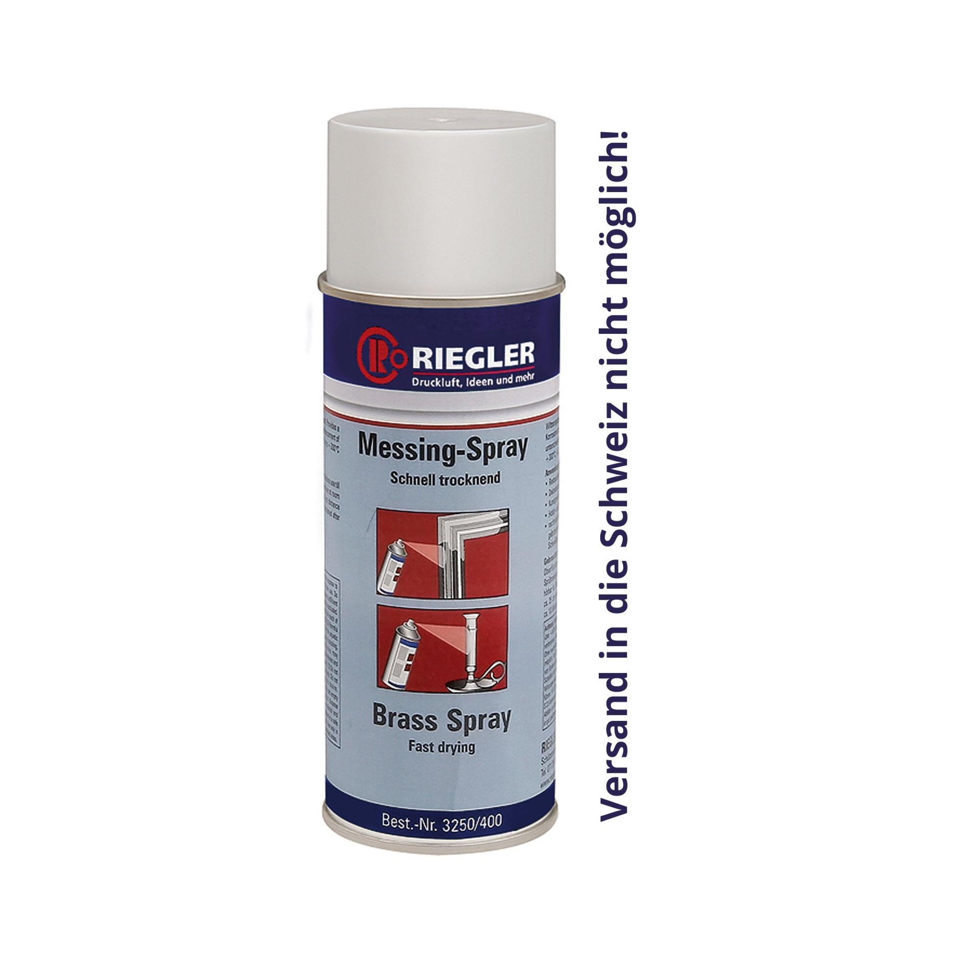 RIEGLER Messing-Spray, Temperatur max. 300 °C, 400 ml Produktbild img1 L