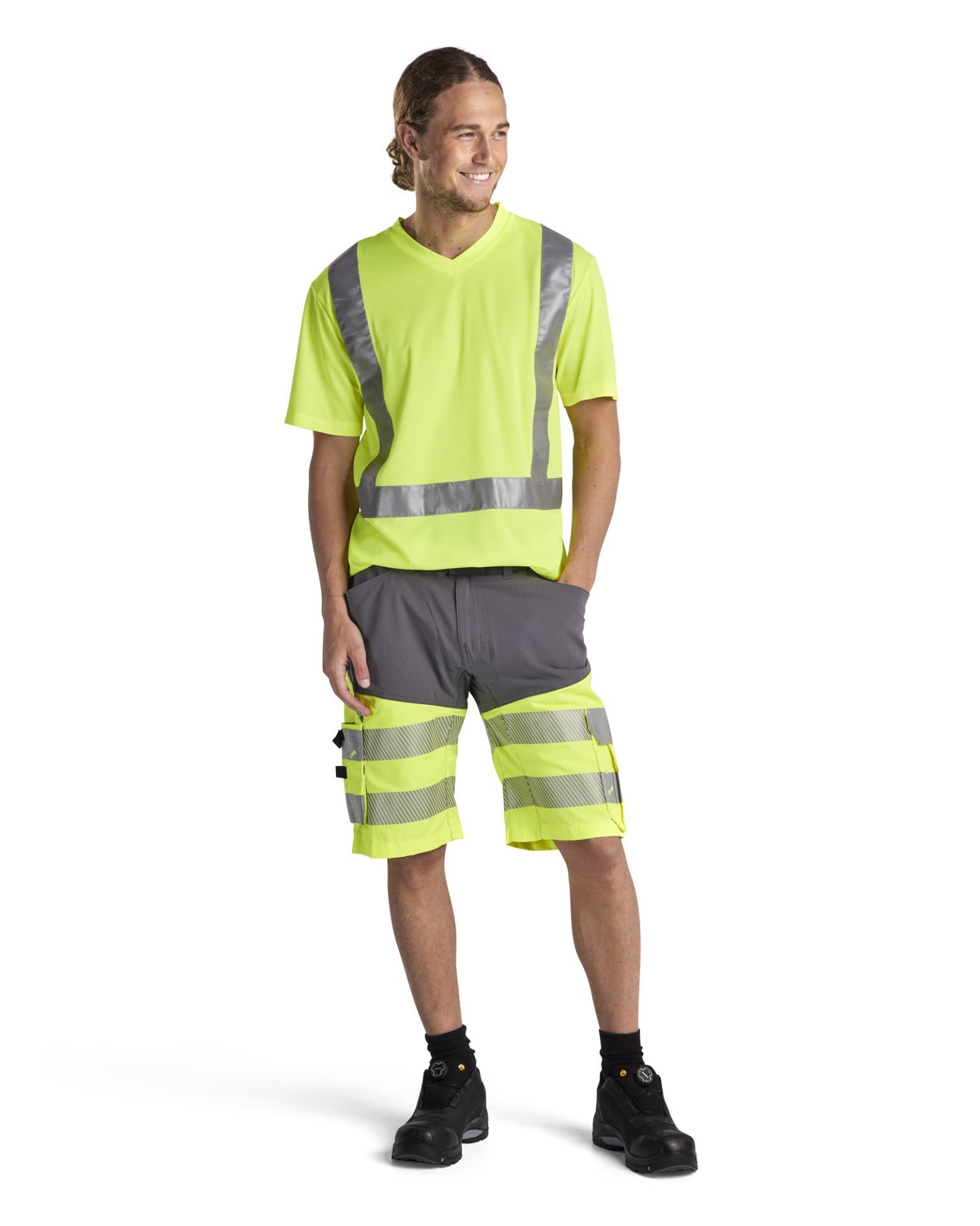 Blakläder High Vis T-Shirt Produktbild img3 L
