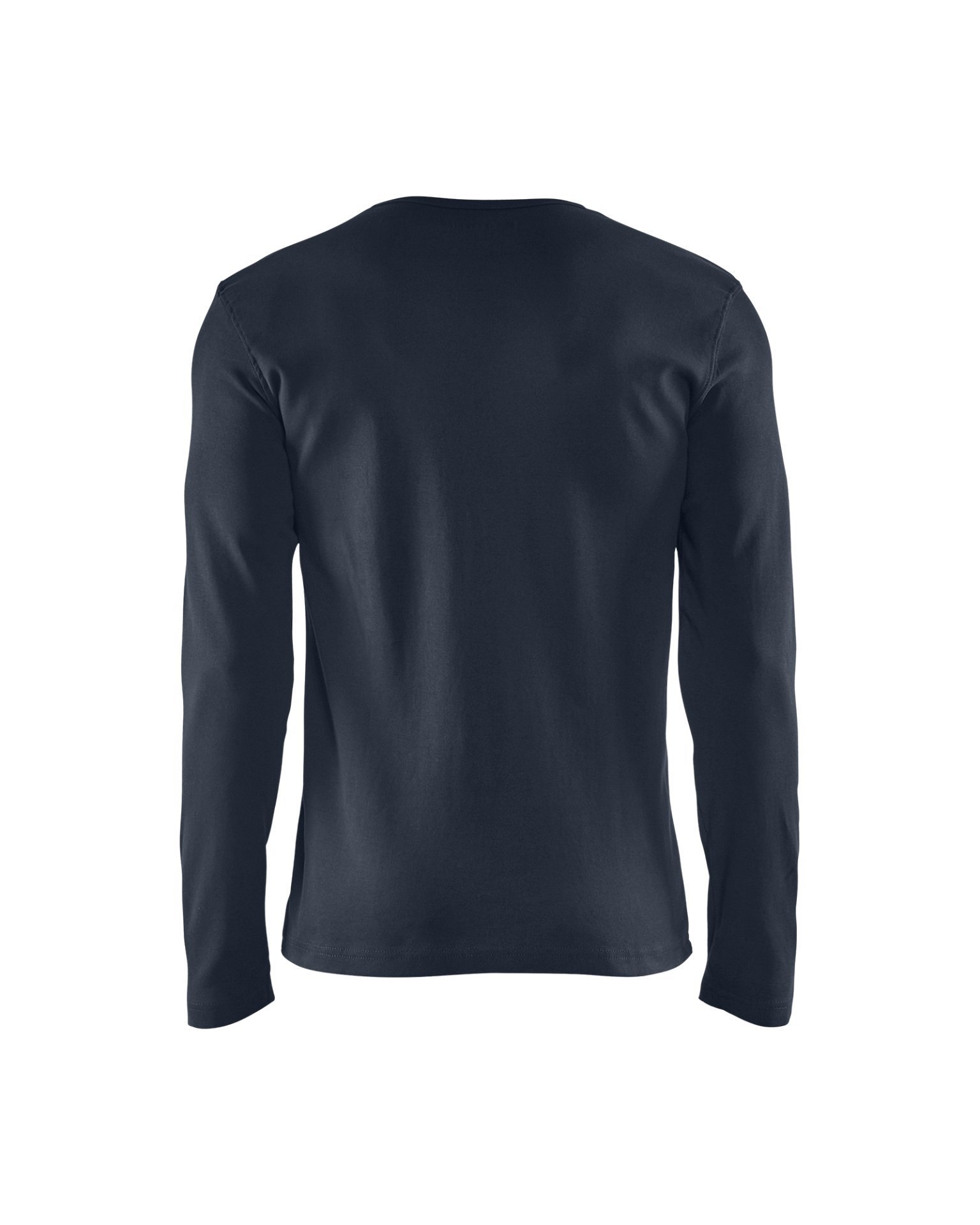 Langarm T-Shirt Dunkel Marineblau XL Produktbild img2 L