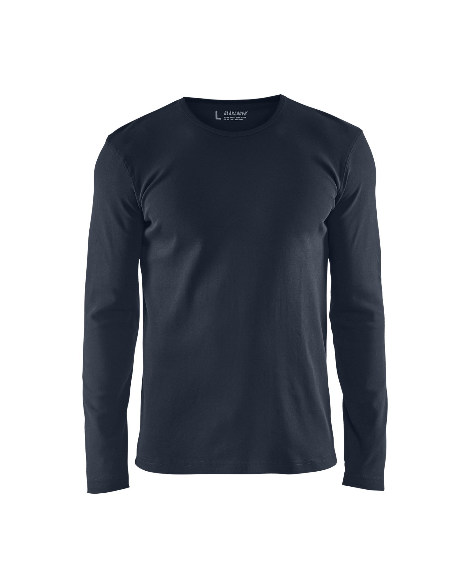 Langarm T-Shirt Dunkel Marineblau XL Produktbild img1 L