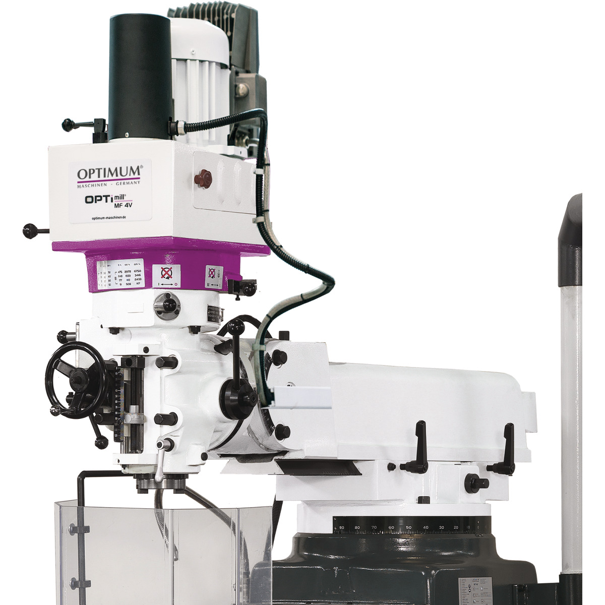 Optimum Bohr-Fräsmaschine OPTImill MF 4V Produktbild img2 L