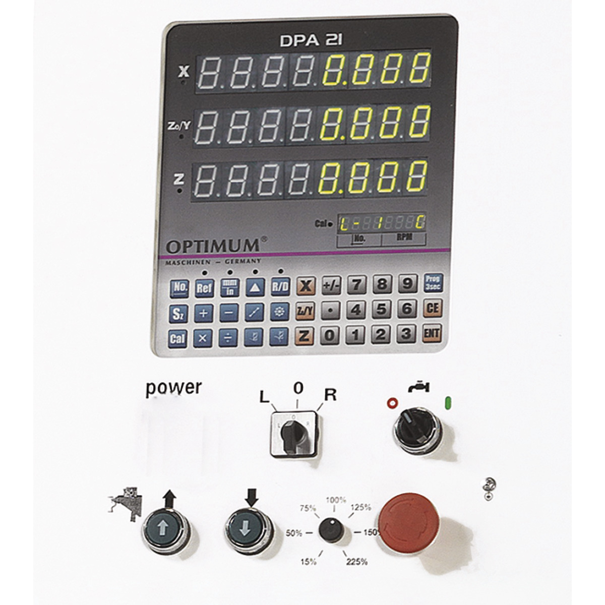 Optimum Bohr-Fräsmaschine OPTImill MF 4V Produktbild img3 L