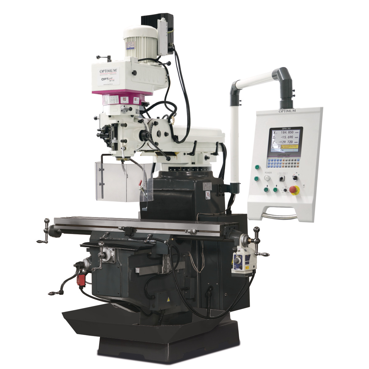 Optimum Bohr-Fräsmaschine OPTImill MF 4V Produktbild img1 L