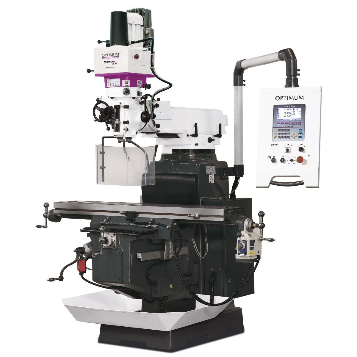 Bohr-Fräsmaschine Optimum OPTImill MF 4V Produktbild img1 L