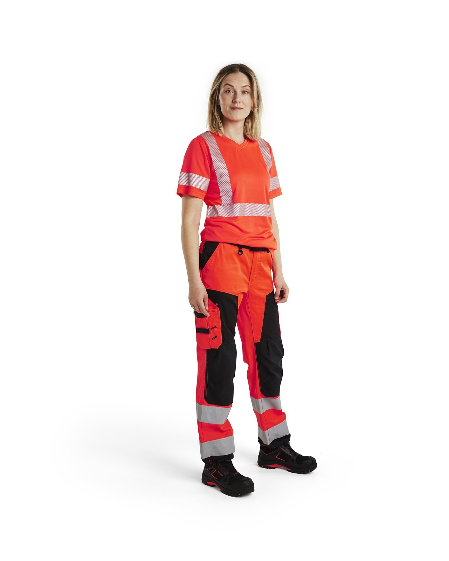 Damen High Vis T-Shirt Produktbild img3 L