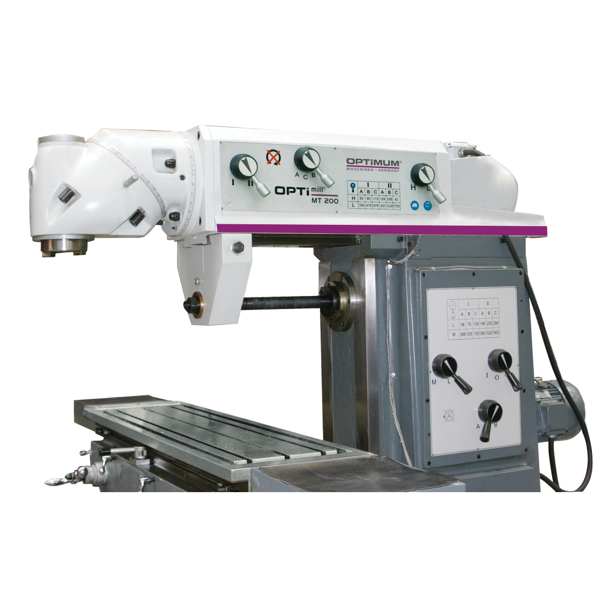 Optimum Fräsmaschine OPTImill MT 200 Produktbild img2 L