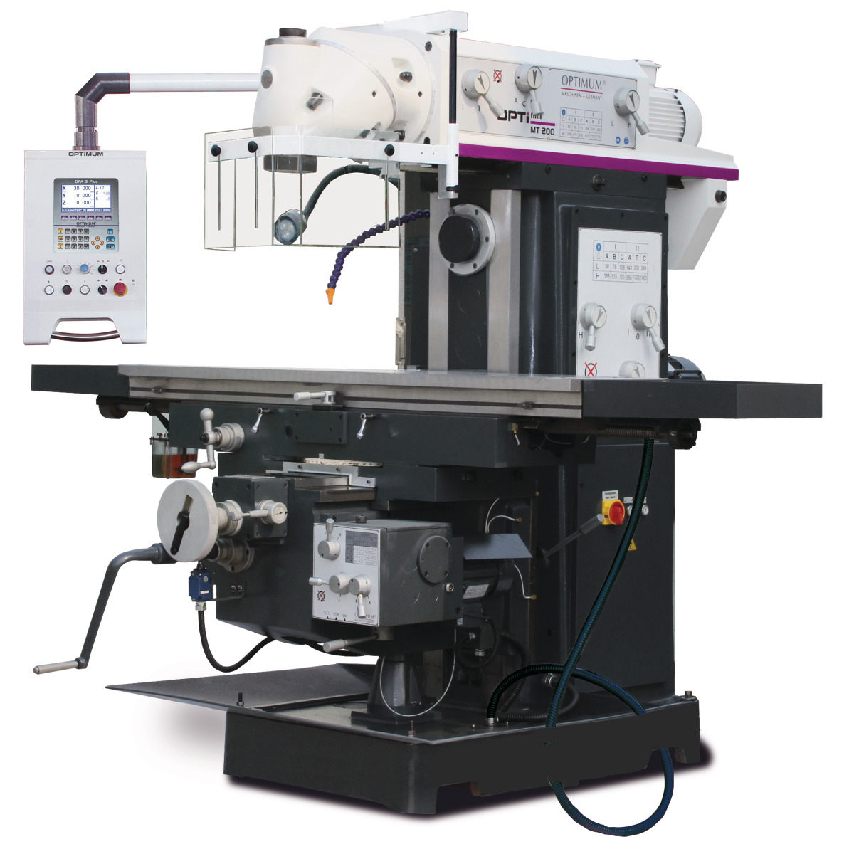 Optimum Fräsmaschine OPTImill MT 200 Produktbild img1 L