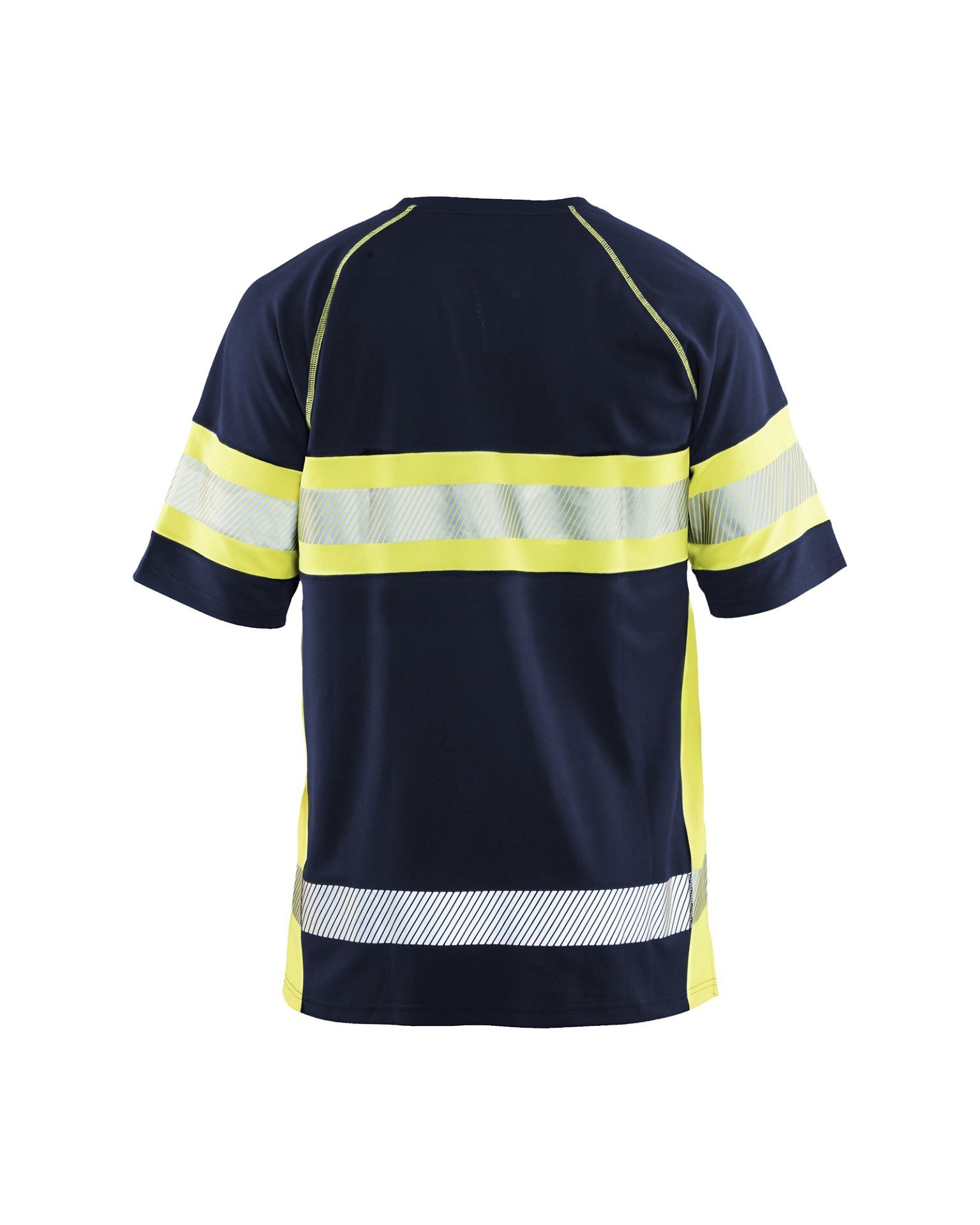UV T-Shirt High Vis Marineblau/ High Vis Gelb XL Produktbild img2 L
