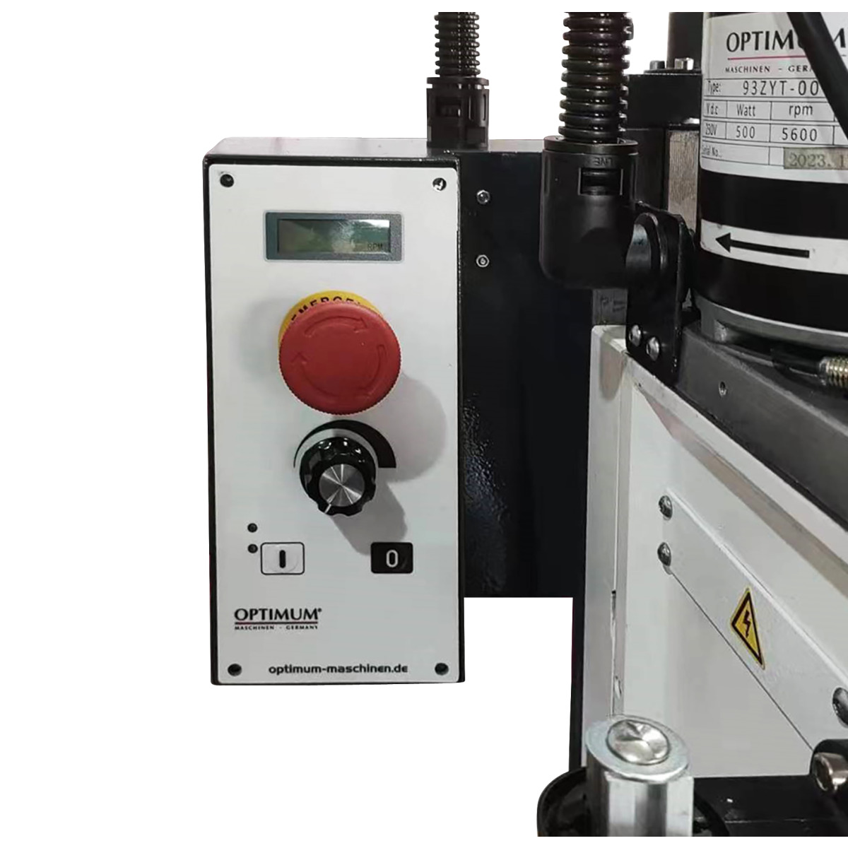 Optimum Bohr-Fräsmaschine OPTImill MH 15V Produktbild img2 L