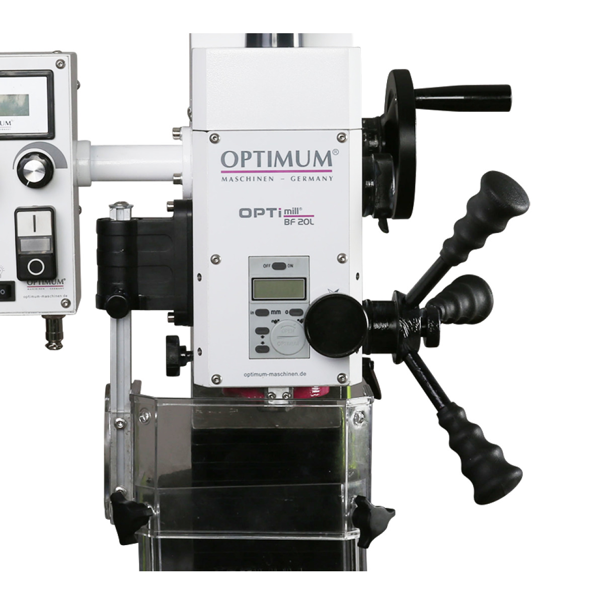 Optimum Bohr-Fräsmaschine OPTImill BF 20Vario Produktbild img4 L