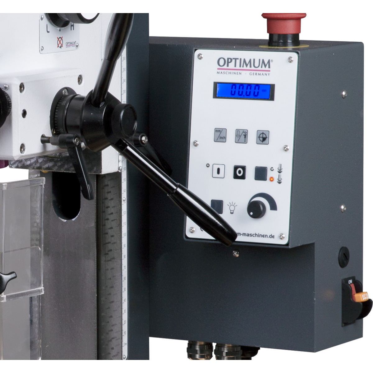 Optimum Bohr-Fräsmaschine OPTImill MH 20V Produktbild img5 L
