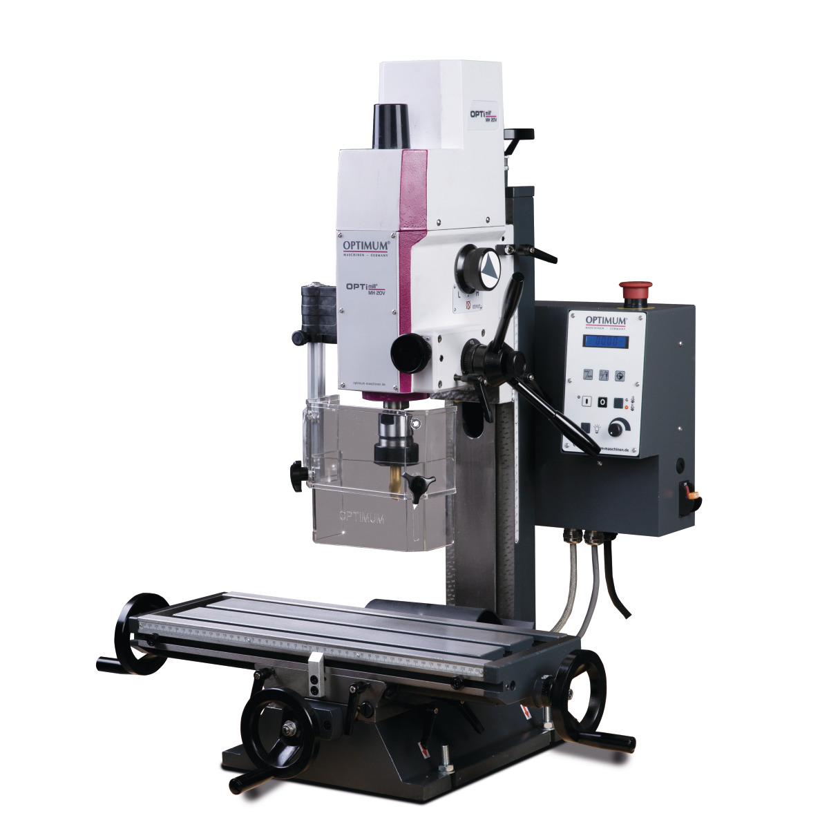 Optimum Bohr-Fräsmaschine OPTImill MH 20V Produktbild img1 L
