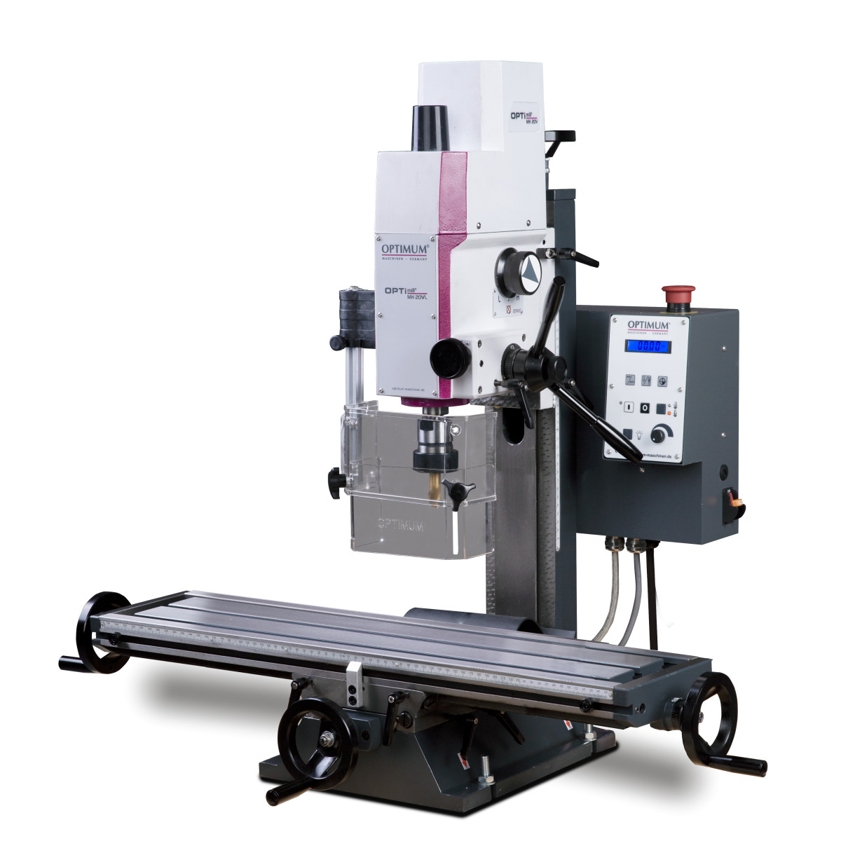 Optimum Bohr-Fräsmaschine OPTImill MH 20VL Produktbild img1 L