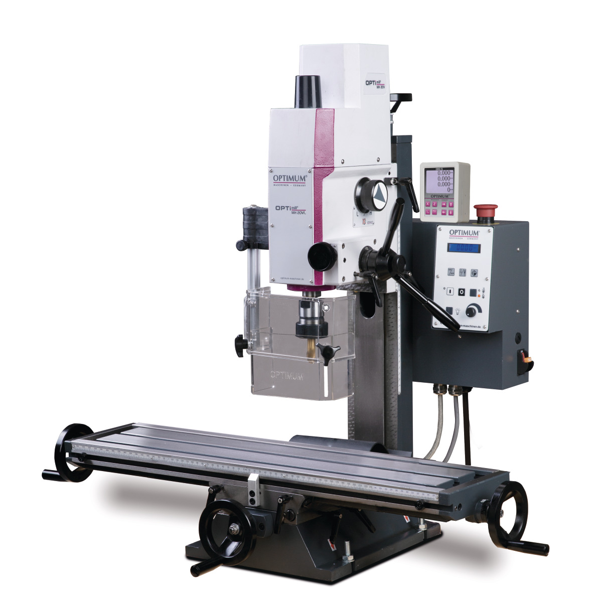 Optimum Bohr-Fräsmaschine OPTImill MH 20VLD Produktbild img1 L