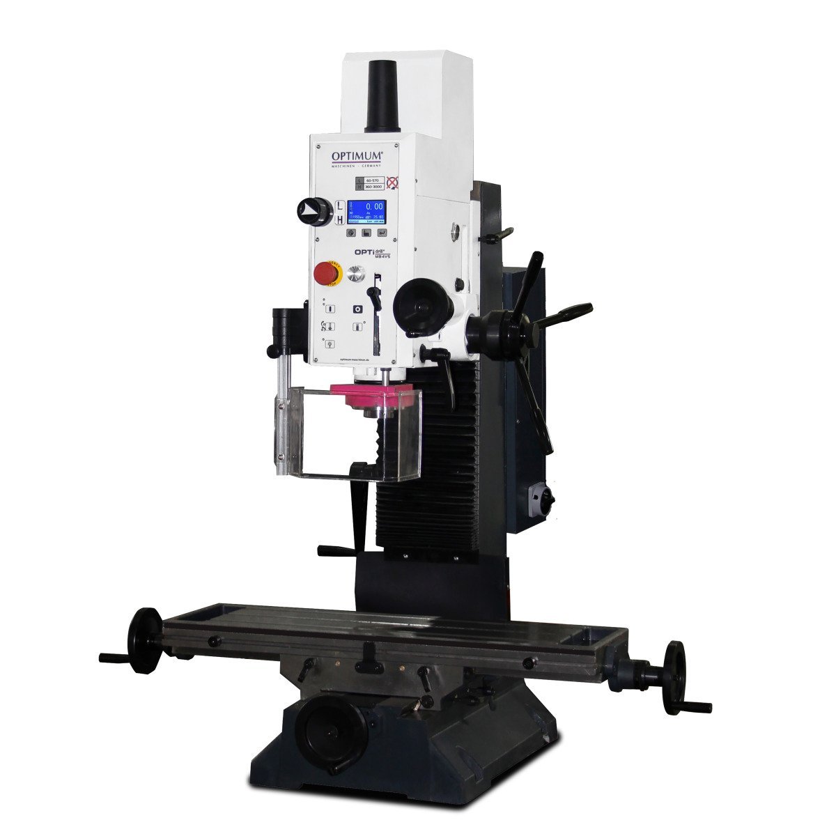 Bohr-Fräsmaschine Optimum OPTImill MB 4SV mit Servoantrieb Produktbild img1 L